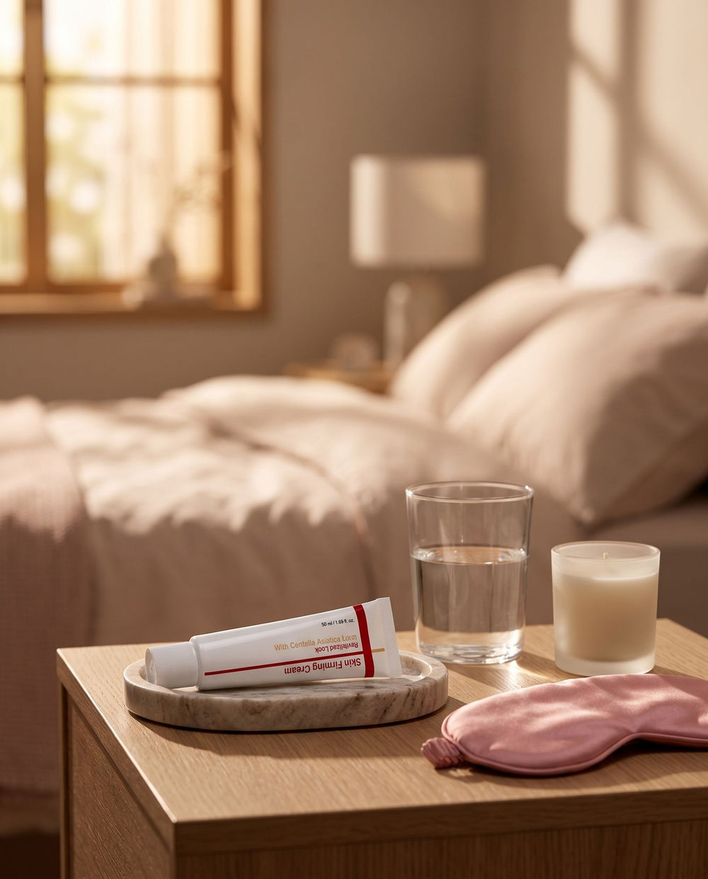 Un solo tubo reemplaza el suero, la crema para ojos y la crema de noche